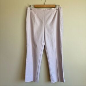 NWT Chico’s Smooth Stretcb Side Zip Crop Trouser Lilac 0.5